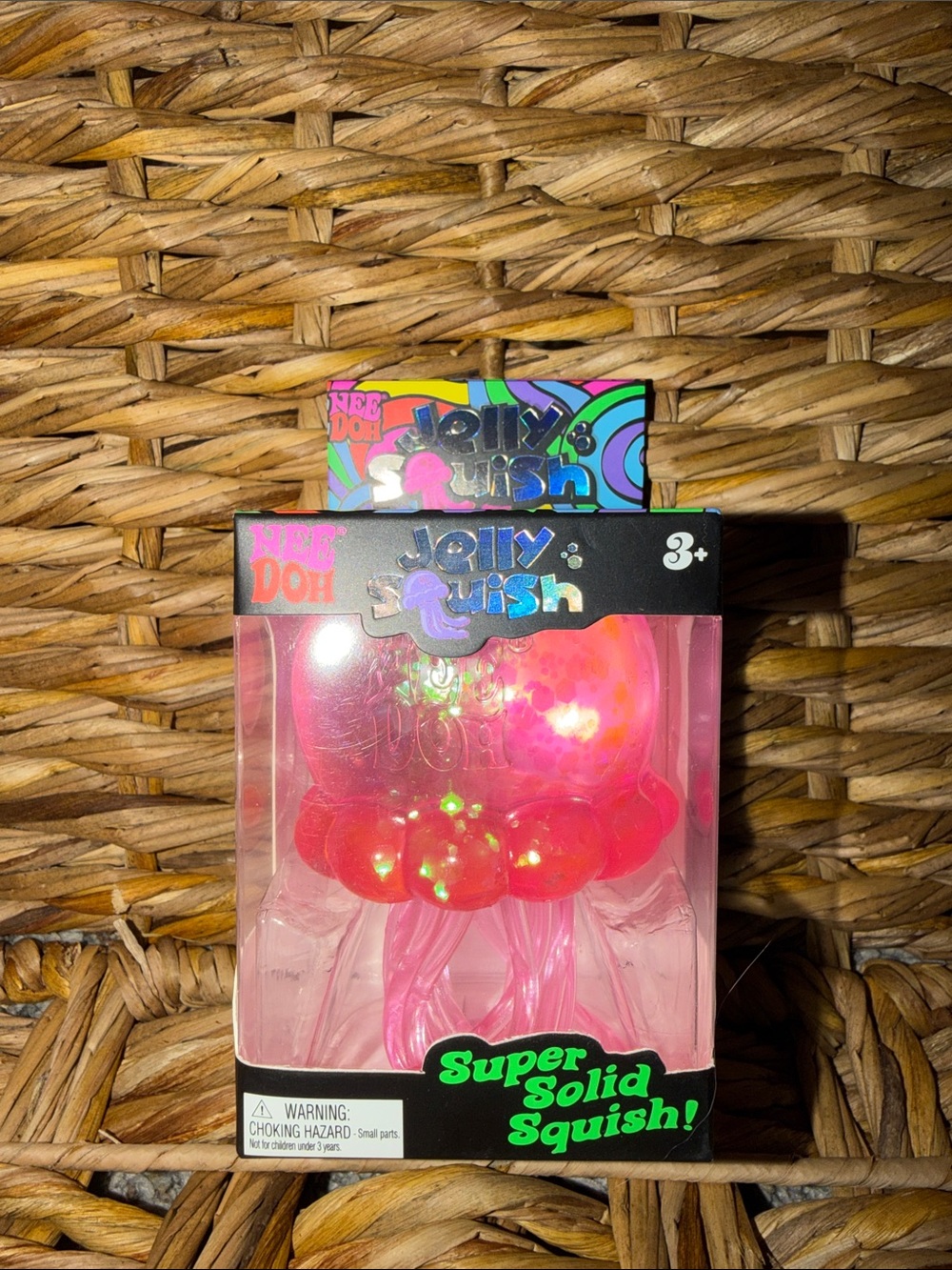 Needoh Jelly Squish (Jellyfish) - Pink